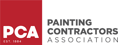 PCA Painting Contractors Association Painting Contractors Association logo with red square and white PCA initials